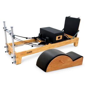 Pacchetto Reformer con Half-Tower Nero e Spine Corrector