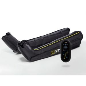 Pressoterapia Sizen 6+ NEW com bateria integrada, 6 câmaras, 4 programas e 25 níveis de pressão