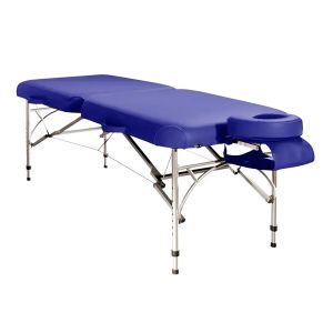 Mesa de Massagem Dobrável em Alumínio AERO 76 cm - C/ Acessórios Inclusos