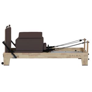 Macchina Pilates Reformer KALMA by Fitness Tech, Legno di quercia 6 molle