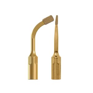 Inserto piezochirurgical compatible Mectron OT1 et Woodpecker UL4 en acier inoxydable