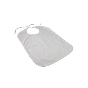 Bavoir en tissu éponge pour adulte