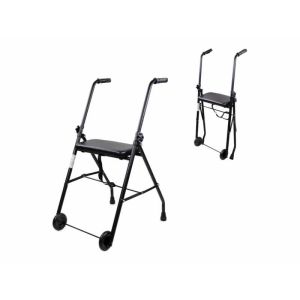 Rollator Regolabile Mod. EMÉRITA con Ruote e Sedile in PVC Acolchado
