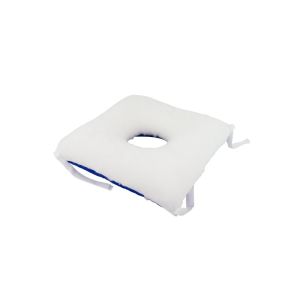 Coussin anti-escarres carré avec trou