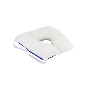 Almofada anti-escaras em forma de ferradura