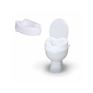 WC-Erhöhung Titán 10 cm ohne Armlehnen und ohne Deckel