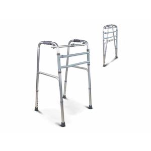 Poussette pliante en aluminium sans roues, modèle Mosquée, réglable de 76 à 94,5 cm