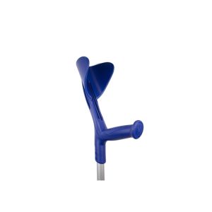 Stampolina Advance in alluminio regolabile in altezza, bastone da passeggio inglese, impugnatura ergonomica, blu
