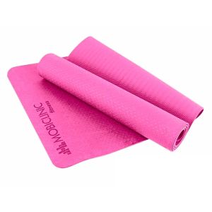 Tapis de yoga et pilates Mod. EY-01 181,4x61x0,6 cm TPE rose