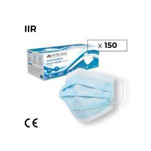 Mascherina chirurgica monouso IIR, efficace oltre 98%, 200 pezzi