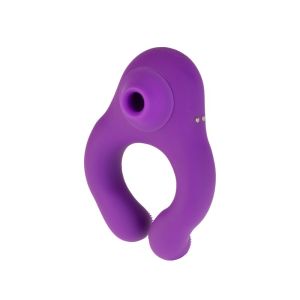 Succhiatore clitorideo, anello vibrante - 14 programmi e opzione di riscaldamento