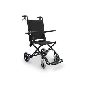 Wellcore transport cadeira de rodas dobrável de alumínio