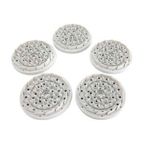 Confezione 5 testine capelli corti per doccia portatile ZW186 Pro