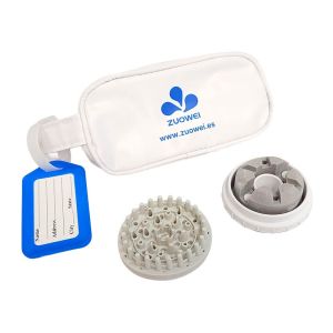 Kit testina capelli lunghi + testina corpo + custodia per doccia portatile ZW186 Pro