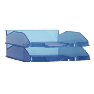 Archivo 2000 - Bac Empilable Transparent, 3 Positions, Compatible A4 et Folio, Marque Lagoon