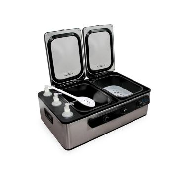 2-in-1 massagesteen en olieverwarmer