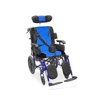 Scaun cu rotile neurologic extensibil, lățimea scaunului 46 cm