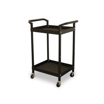 Kapperszaak en tattoo trolley met twee dienbladen