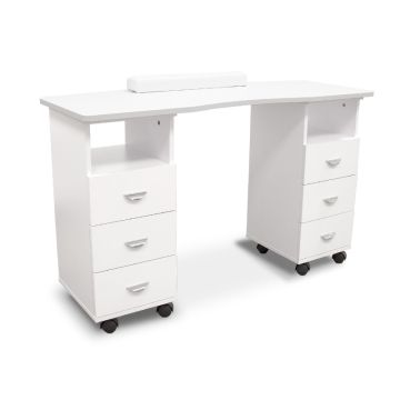 Τραπέζι μανικιούρ με 6 συρτάρια