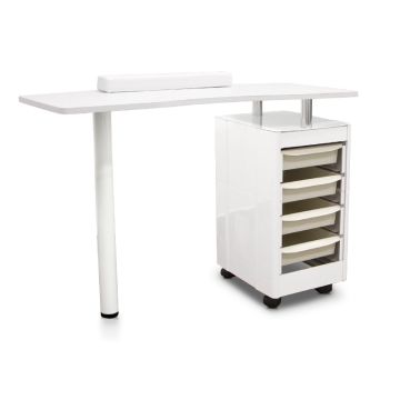 Τραπέζι μανικιούρ με 4 ράφια