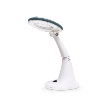 Lampa de masa cu lupa 3 dioptrii