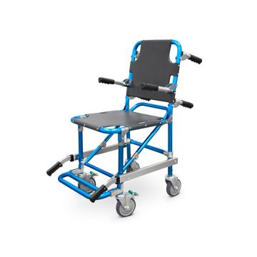 Ambulance transfer chair with armrests