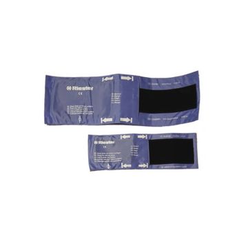 Manşetă albastra cu scai pentru copii,  35,5 x 10 cm