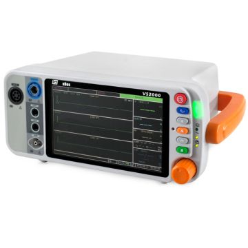 Vital Signs Monitor 7 inch LCD-ECG, SpO2, NIBP, RESP en TEMP