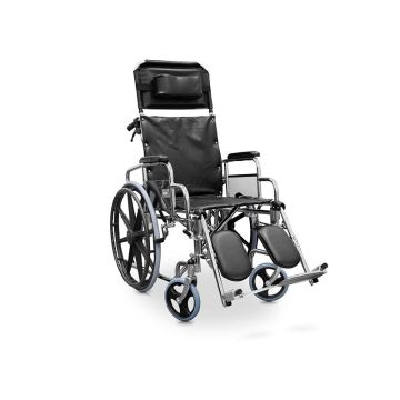 Scaun cu rotile otel cormat, pliabil