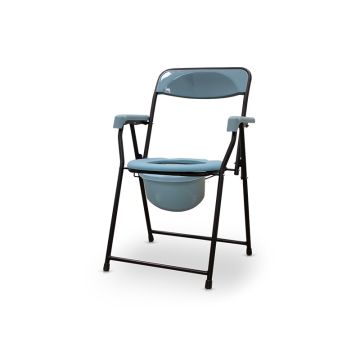Toilet Seat with Armrests and Backrest