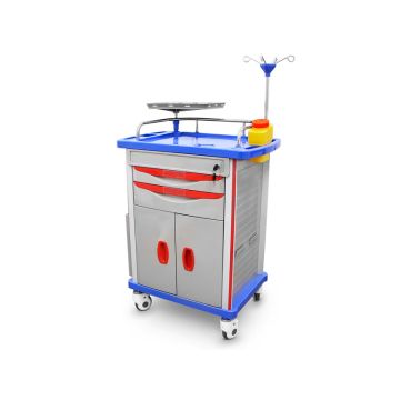 Noodwagen met laden, kledingkast, harttafel en accessoires and