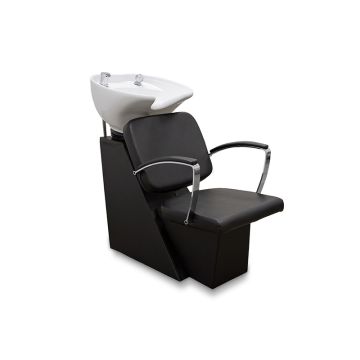 Kappers hoofdwas met armleuningen