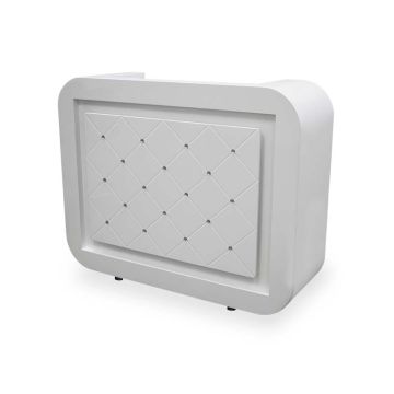 Contor centru de frumusețe cu aplice în față