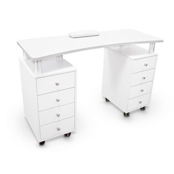 Τραπέζι μανικιούρ με διπλό συρτάρι