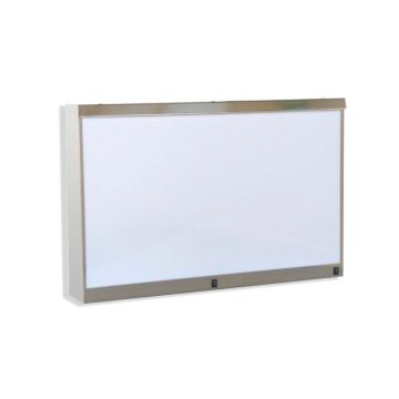 Διαφανοσκόπιο Επιτοίχιο, Απευθείας Άνοιγμα 2 Σώματα από Ανοξείδωτο Χάλυβα