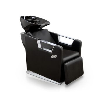 Chiuveta cu finisaje cromate pentru salonul de coafura