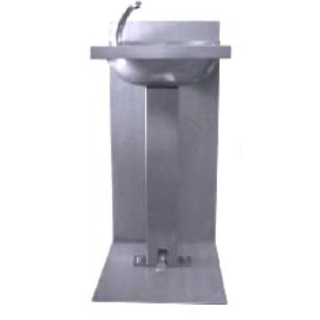 Roestvrij stralen wastafel