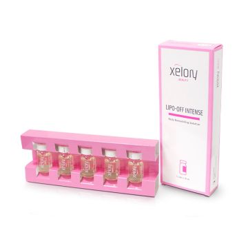 LIPO-OFF INTENSE, φιαλίδια XELORY, 10 ml x 5
