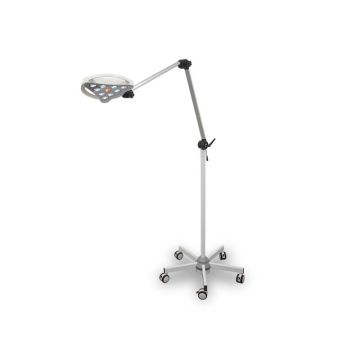 LED-onderzoekslamp met rolvoet