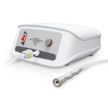 Apparatuur voor microdermabrasie met diamanten punt