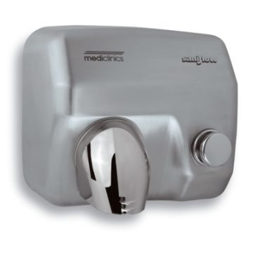 Uscator de maini cu actionare manuala Saniflow otel Inox Aisi 304 Satinat