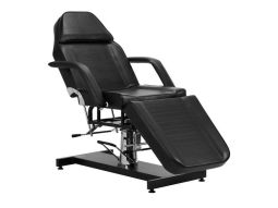 Sillón camilla multifuncional de tatuaje ZEFIRO (negro)