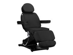 Sillón eléctrico Classic con 3 motores y control remoto negro