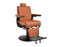 Sillón de barbero Gabbiano Levi con Sistema Hidráulico y Reclinable