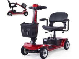 Scooter dobrável UNAGI para pessoas com deficiência e mobilidade reduzida