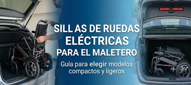 Qué silla de ruedas eléctrica cabe en el maletero de un coche