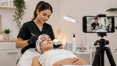 Cómo crear contenido en redes sociales para un centro de estética, peluquería o fisioterapia